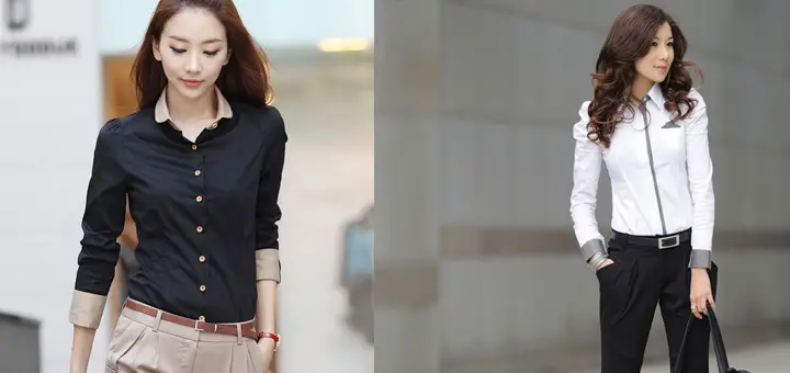 Ladies, 5 Model Baju Kerja Wanita Ini Wajib Anda Dimiliki 2 Kemeja Kerja Wanita