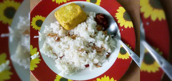 Makan Nasi Tempe