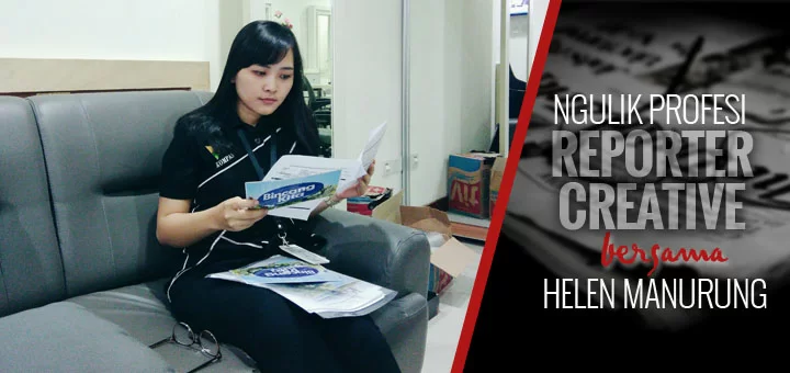 Sharing Pengalaman Helen Manurung Sebagai 'Reporter & Creative' di Kompas TV 1 Helen Manurung