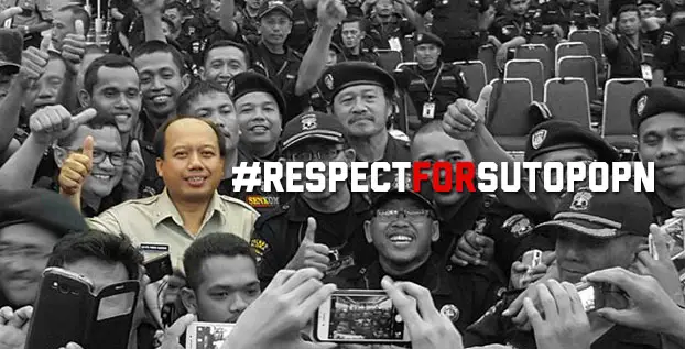 Respect & Apresiasi Setinggi-tingginya untuk Sutopo PN 4 Respect Sutopo PN