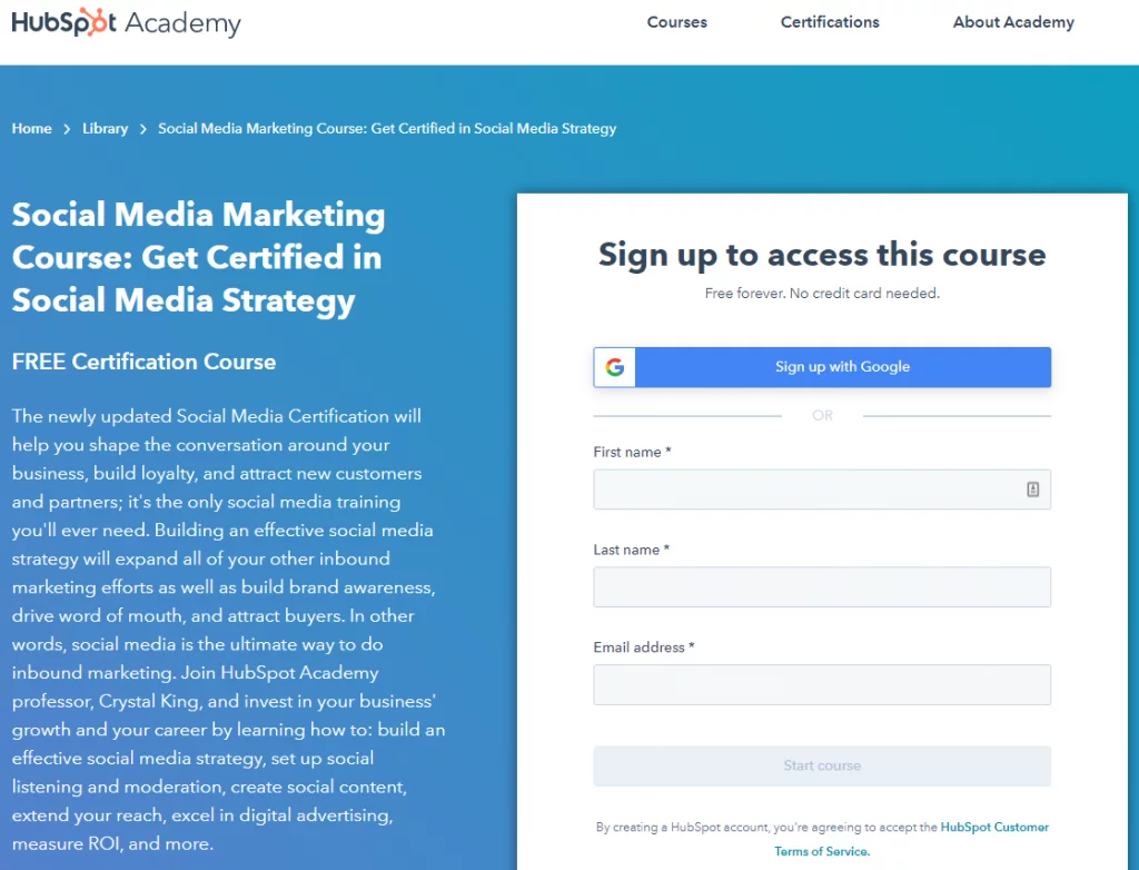 Sertifikasi Digital Marketing Gratis yang Bisa Menunjang Kariermu 7 HubSpot Certification