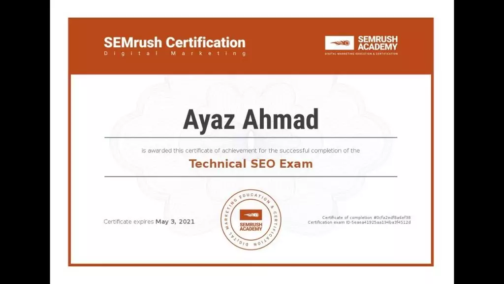 Sertifikasi Digital Marketing Gratis yang Bisa Menunjang Kariermu 4 SEMRush Certification