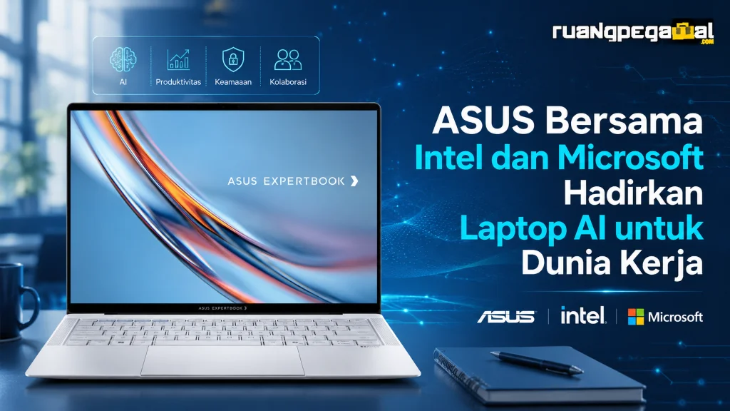 ASUS Bersama Intel dan Microsoft Hadirkan Laptop AI untuk Dunia Kerja